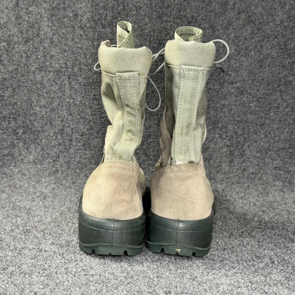Belleville 600 Hot Weather Military Combat Boot Mens 10.5 Green Lace Up Tactical